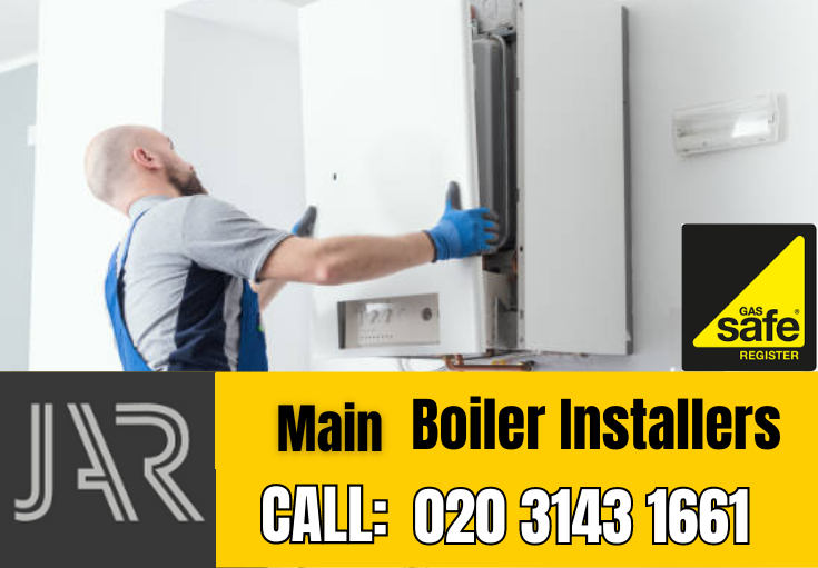 Main boiler installation South Woodford